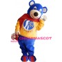 Blue Teddy Bear Mascot Advertising Costume 