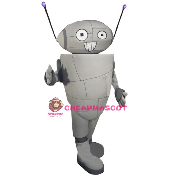 Cartoon Robot Mascot Costume