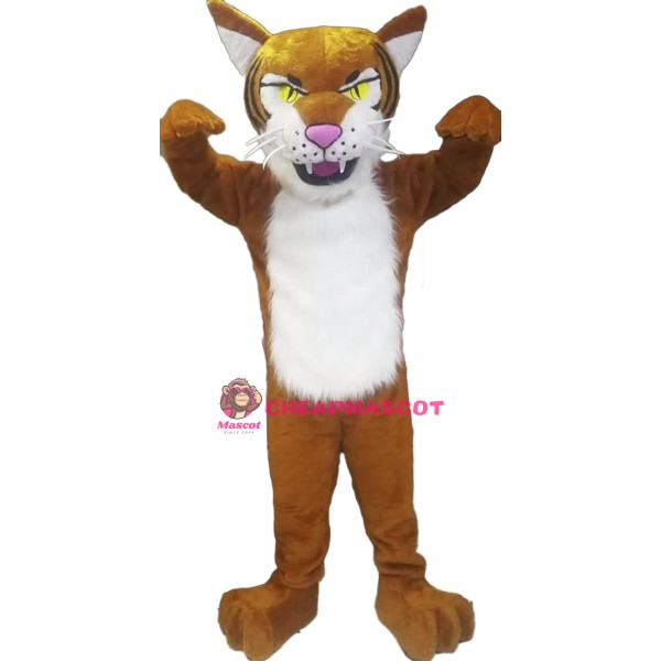 New Custom Made Fierce Tiger Mascot Costume 