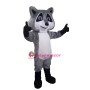 2nd Version Of The Raccoon Mascot Adult Costume