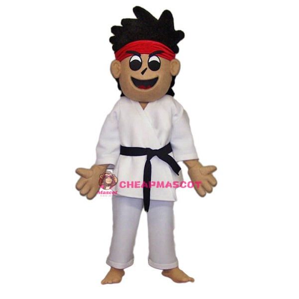 Taekwondo Boy Mascot Costume