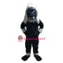 Black Lion Mascot Costume 