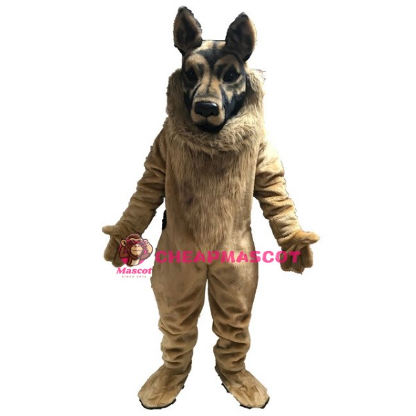 German Shepherd Dog Mascot Costume 