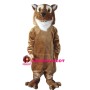 Calm Brown Tiger Mascot Costume