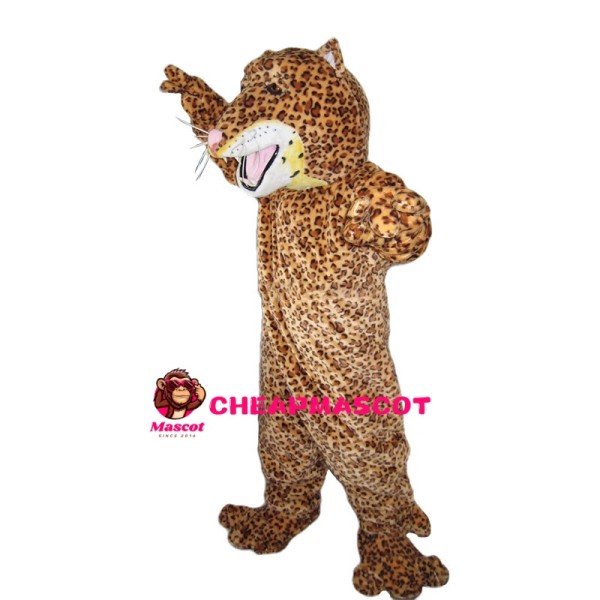 Ferocious Leopard Mascot Costume