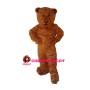 Wild Long Fur Brown Bear Mascot Costume