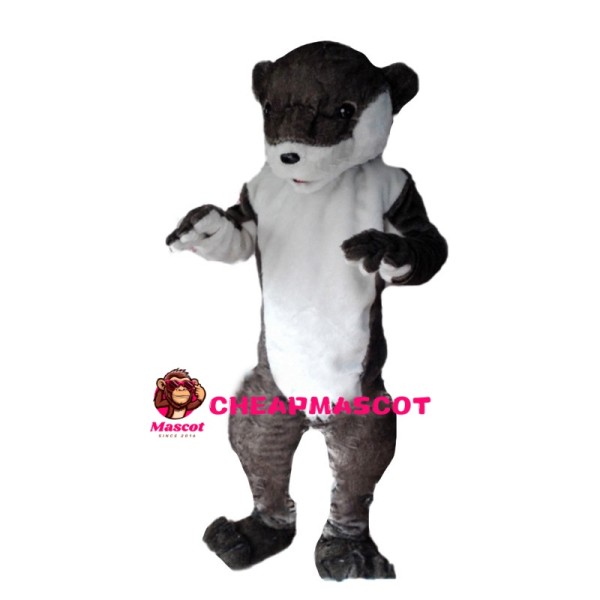 Carefully Walking Skunk Mascot Costume