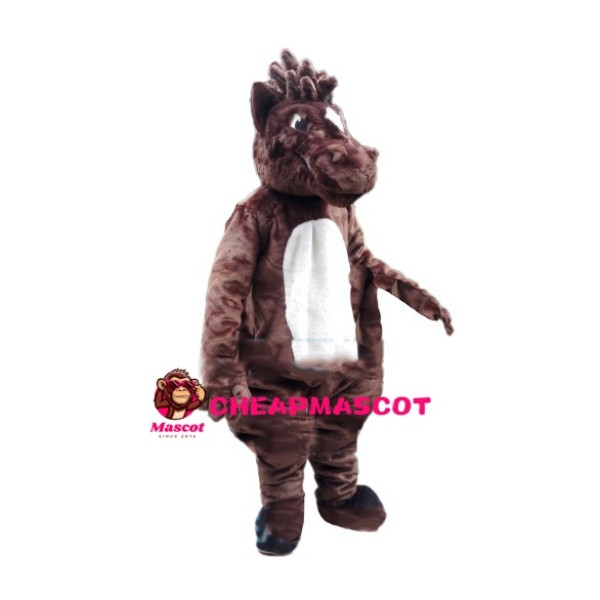 Sturdy Brown Horse Mascot Costume