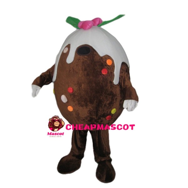 Ice Cream Chocolate Bean Mascot Costume
