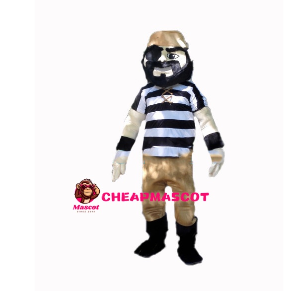 Abominable One-eyed Robber Mascot Costume