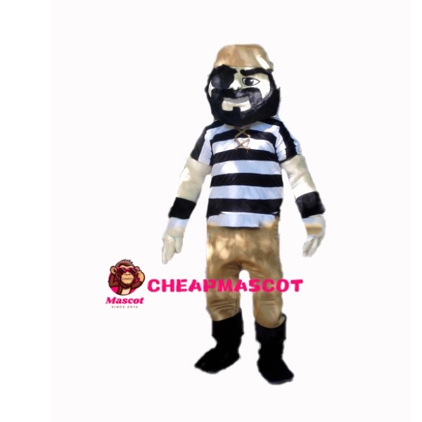 Abominable One-eyed Robber Mascot Costume