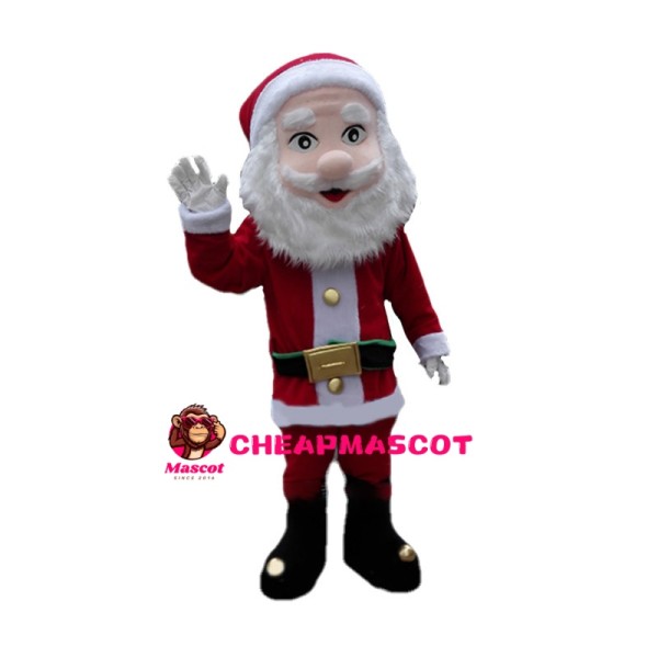 Responsible Santa Claus Mascot Costume