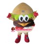 Double Beef Cheese Burger Mascot Costume