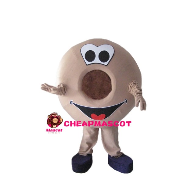 Khaki Hollow Ball Mascot Costume