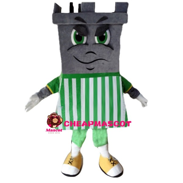 Towering Castle Mascot Costume