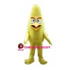 Yellow Conical Bird Mascot Costume