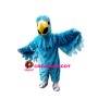 Flying Blue Eagle With Shoes Mascot Costume