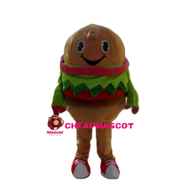 Vegetable Chicken Burger Mascot Costume