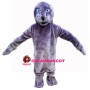 Purple Seal With Light Blue Eyes Mascot Costume