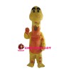 Tall Yellow & Orange Giraffe Mascot Costume