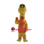 Tall Yellow & Orange Giraffe Mascot Costume