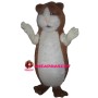 Soft Brown & White Chipmunk Mascot Costume