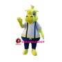 Cherubic Yellow Dragon Mascot Costume