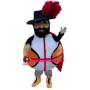 Bearded Basketball Man Mascot Costume