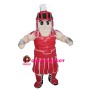 Powerful Warrior Mascot Costume