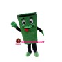Green Recyclable Public Trash Can Mascot Costume