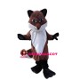 Strong Lifesome Brown Fox Mascot Costume