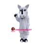 Tame Horse With Black Horn Mascot Costume