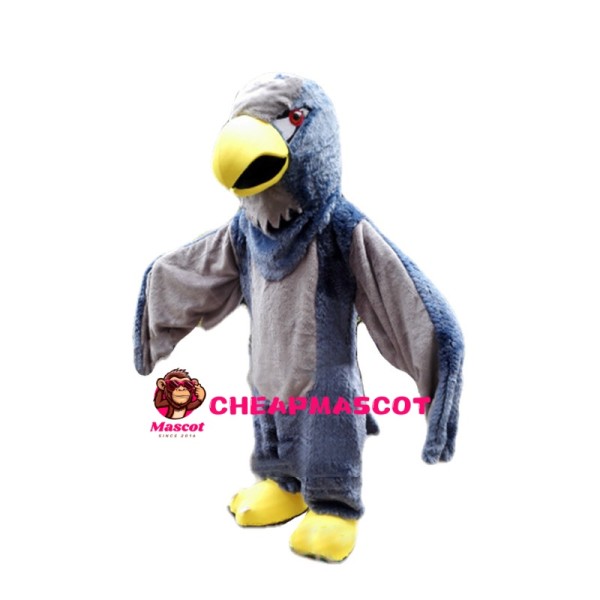 Flying Eagle With Red Eyes Mascot Costume