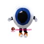 Cartoon Eyeball With Blue Pupil Mascot Costume