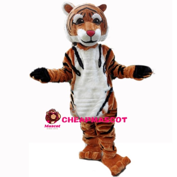 Veridical Young Tiger Mascot Costume