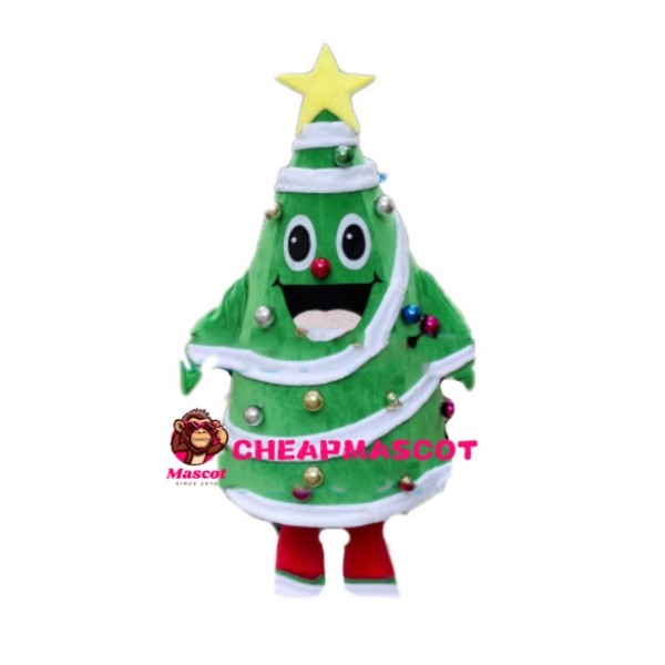 Hanging Decorated Christmas Tree Mascot Costume