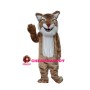 Ecstatic Laughing Tiger Mascot Costume
