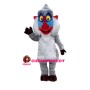 Golden Monkey With Painted Face Mascot Costume