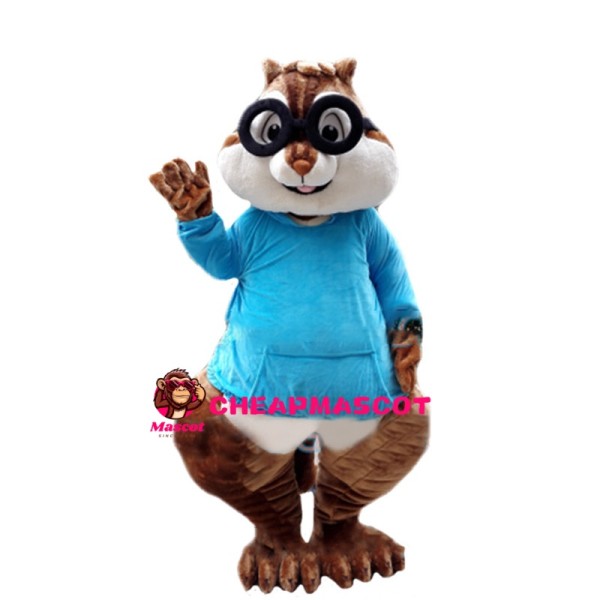 Naughty Fascinating Chipmunks Mascot Costume