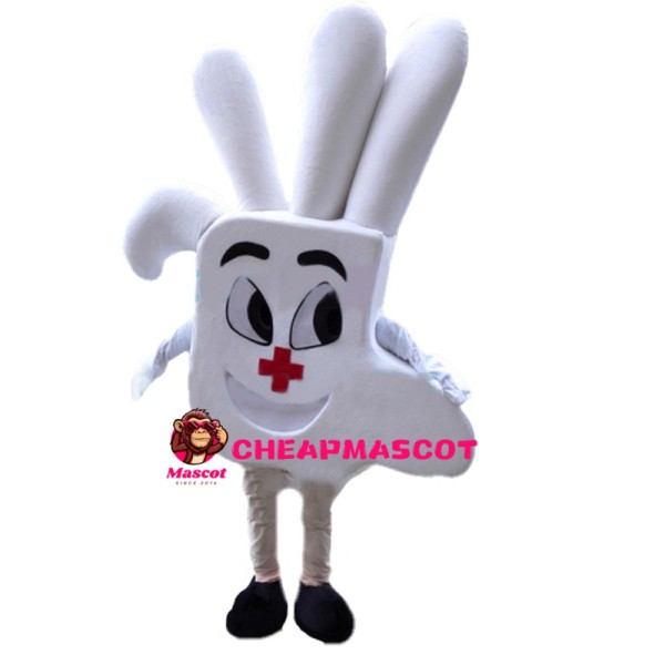 Hand Shaped Medicine Box Mascot Costume