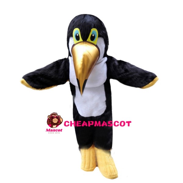 Golden Beak Bird Mascot Costume