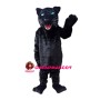 Black Panther With Clear Green Eyes Mascot Costume