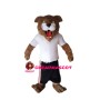 Cranky Tiger In White Tights Mascot Costume