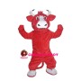 Naughty Red Bull Mascot Costume