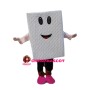 Thick White Latex Mattress Mascot Costume