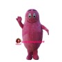 Warm-hearted Pink Barbapapa Mascot Costume