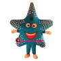 Blue Gray Starfish Mascot Costume
