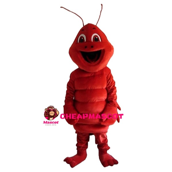 Tall Red Ant Mascot Costume