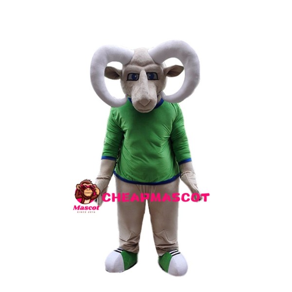 Experienced Robust Ram Mascot Costume