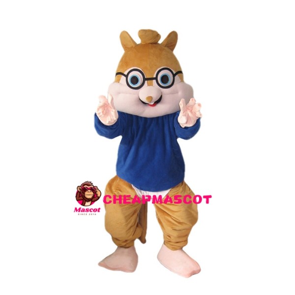 Naughty Cute Chipmunk Brothers Mascot Costume